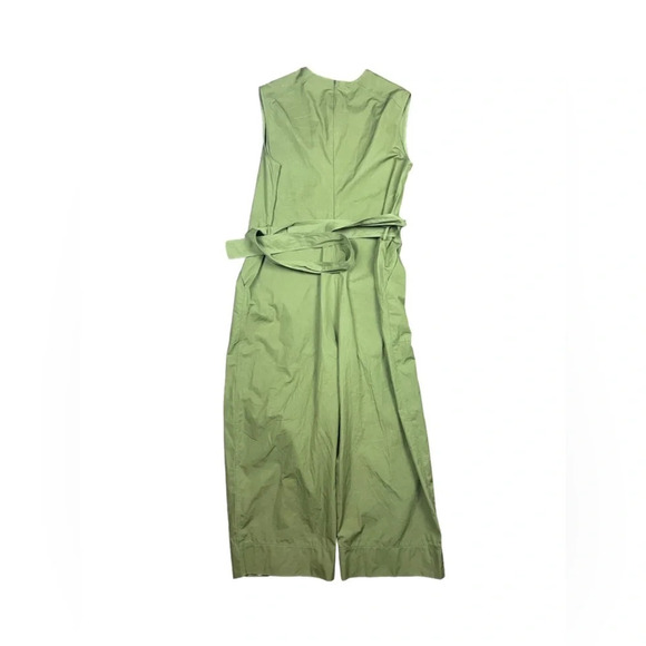 Theory Belted Cargo Jumpsuit in Cotton - Picture 4 of 9